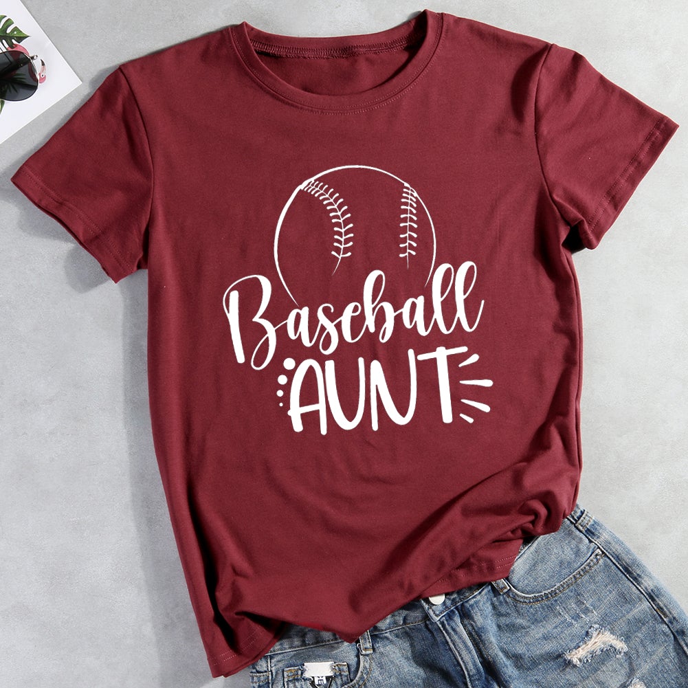 Baseball aunt T-shirt Tee -00098-Guru-buzz