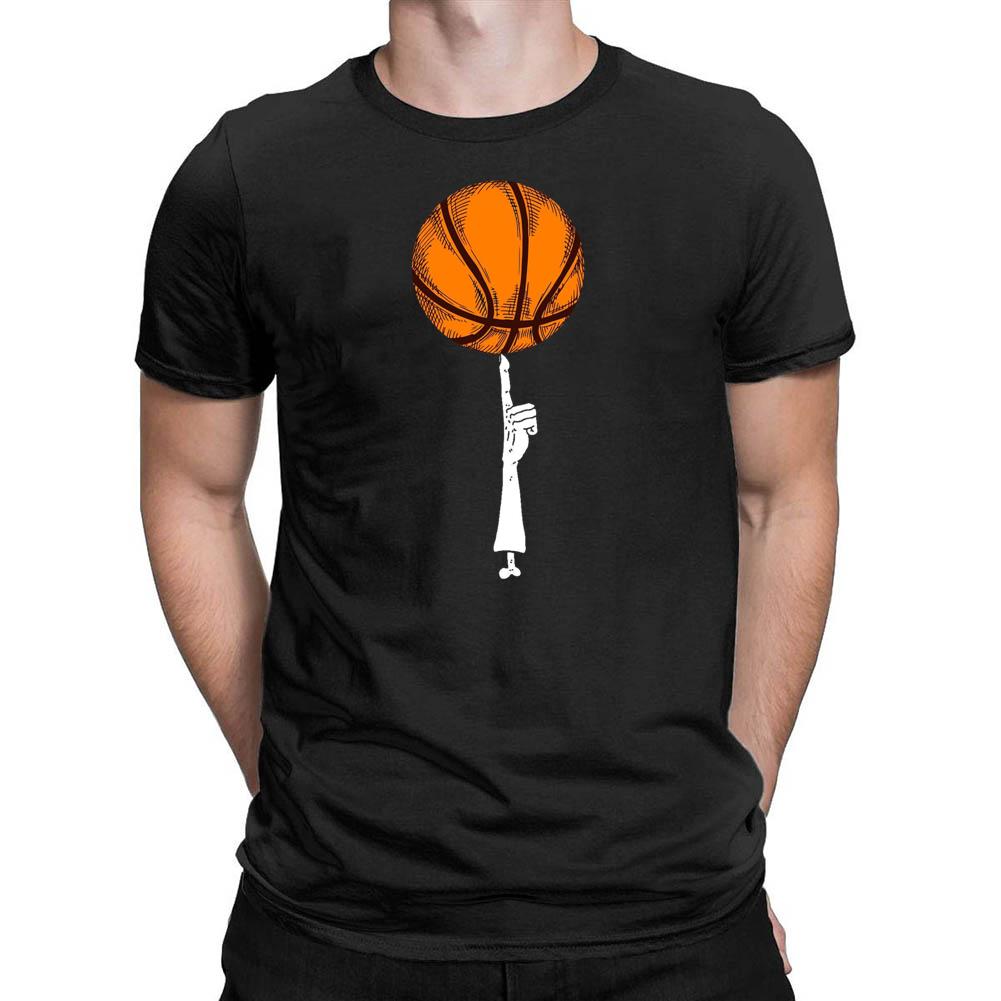 Finger and basketball Men's T-shirt-Guru-buzz