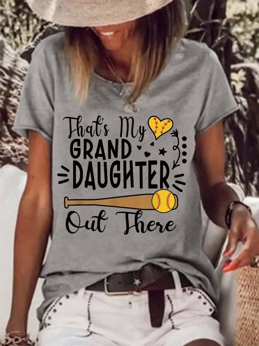 That's my grand daughter out there T-shirt -013674-Guru-buzz