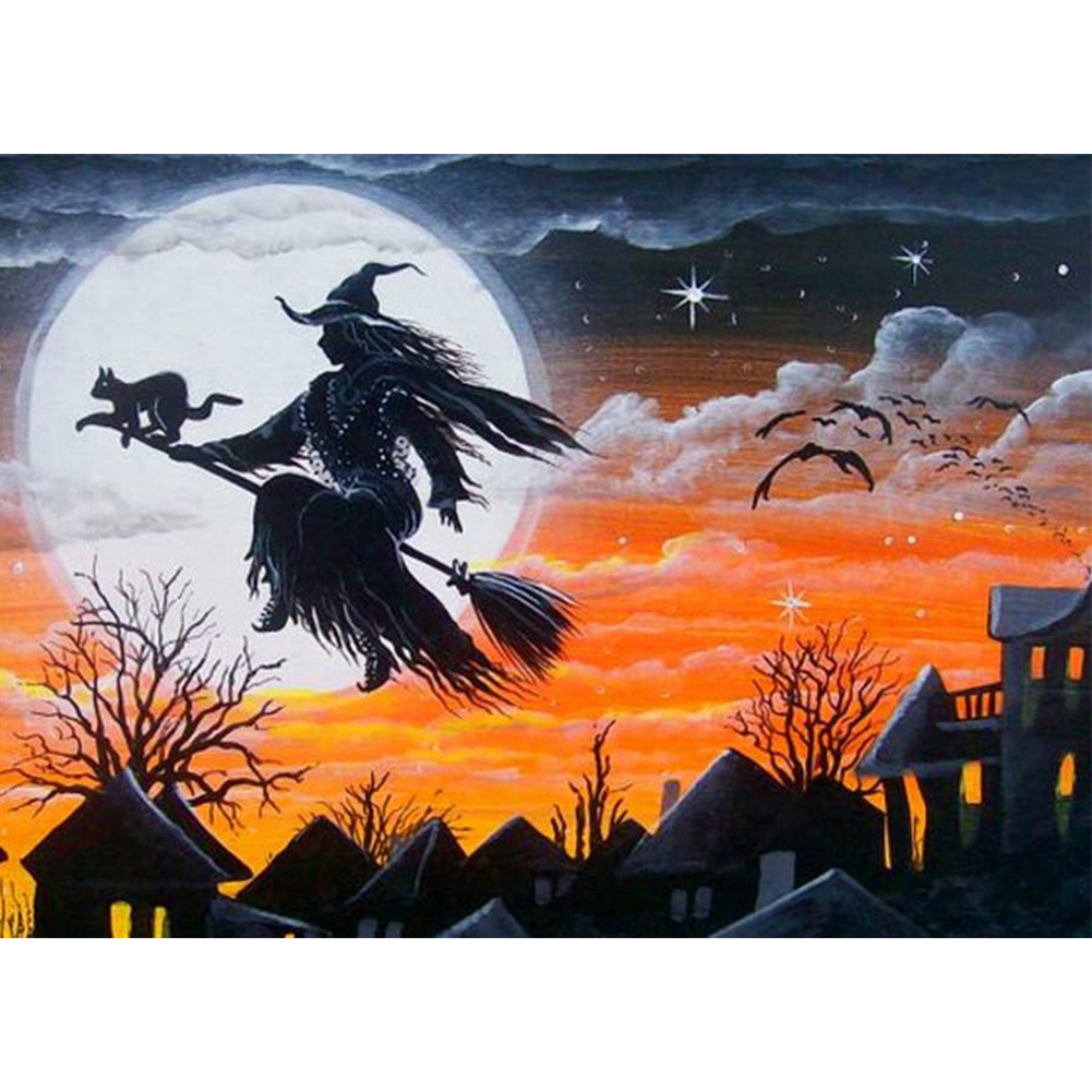 Halloween Witch - Round Drill Diamond Painting - 40*30CM, 501 Original
Halloween Witch - Round Drill Diamond Painting - 40*30CM, 501 Original