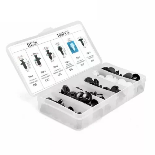 Dronehint Car Parts Fender Liner Fastener Rivet Push Clips Retainer 6 Size Universal (For: Audi Sport) Parts