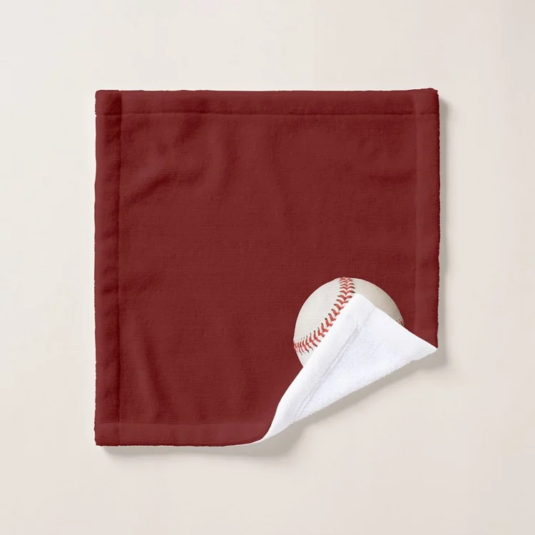 Kids Personalized Baseball Sports Blue Athletic Bath Towel Set | Towel12