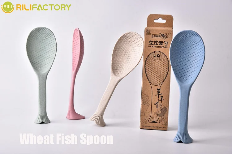 Fish Vertical Rice Spoon Rilifactory