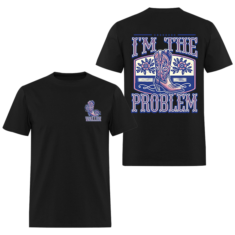 I'm The Problem Printed Men's T-shirt - Devcarry