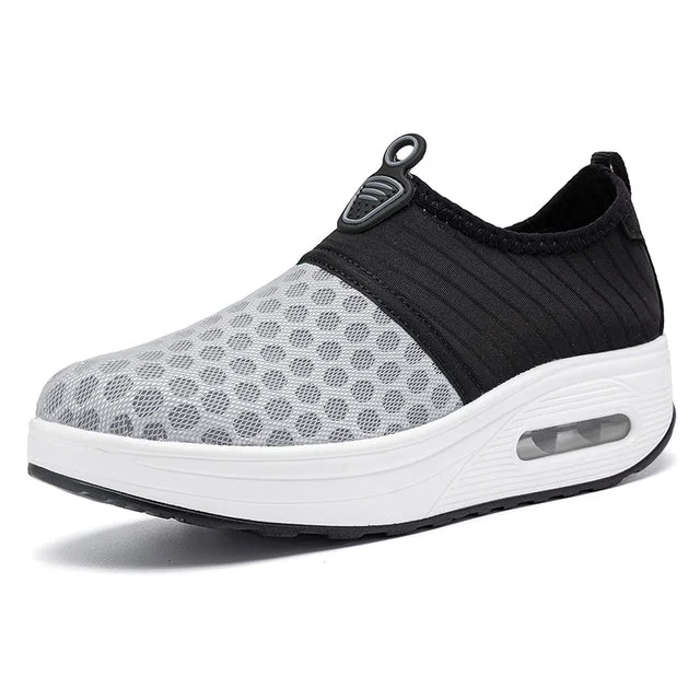 Letclo™ Breathable Air Cushion Slip-on Sneakers for Women letclo Letclo