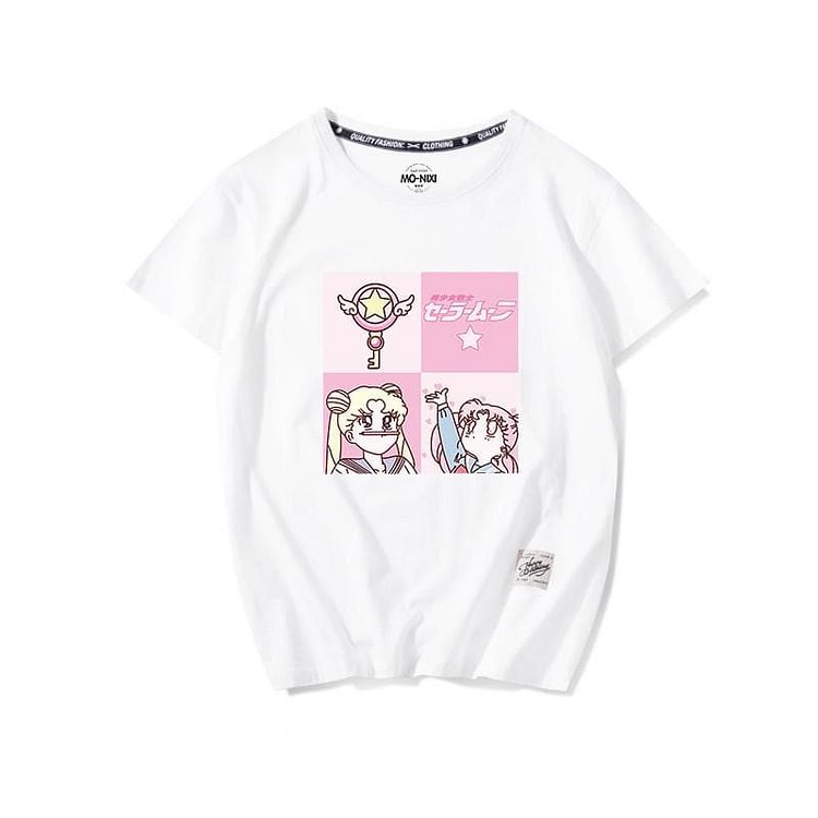 6 Colors Kawaii Sailor Moon Printing Tee Shirt SP14005