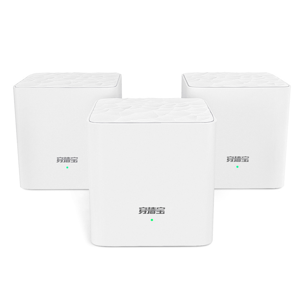 Tenda Nova MW3 Wireless Router 2.4/5.0GHz Mesh WiFi Signal Repeater 3 Packs, 501 Original
Tenda Nova MW3 Wireless Router 2.4/5.0GHz Mesh WiFi Signal Repeater 3 Packs, 501 Original