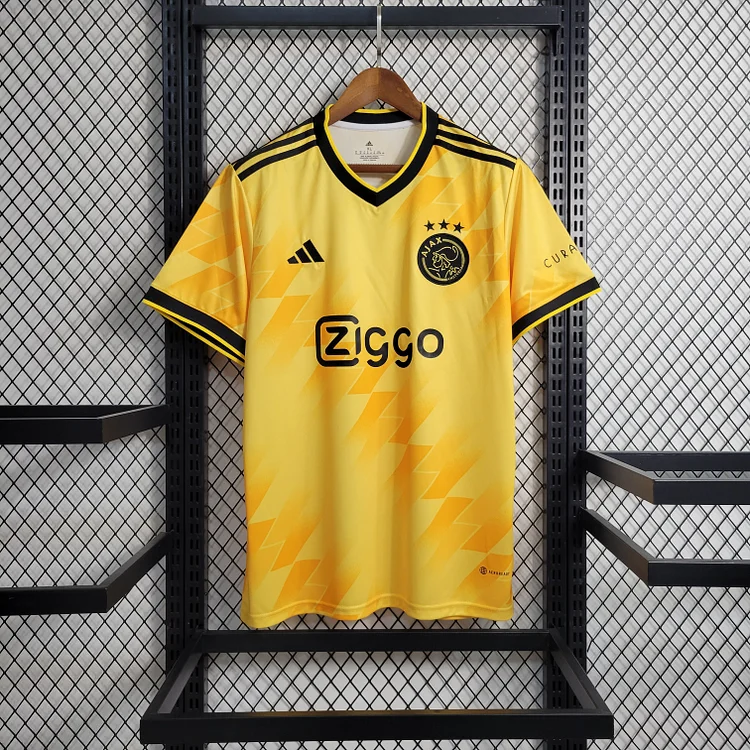 Ajax Away Shirt Kit 2023-2024 - Yellow