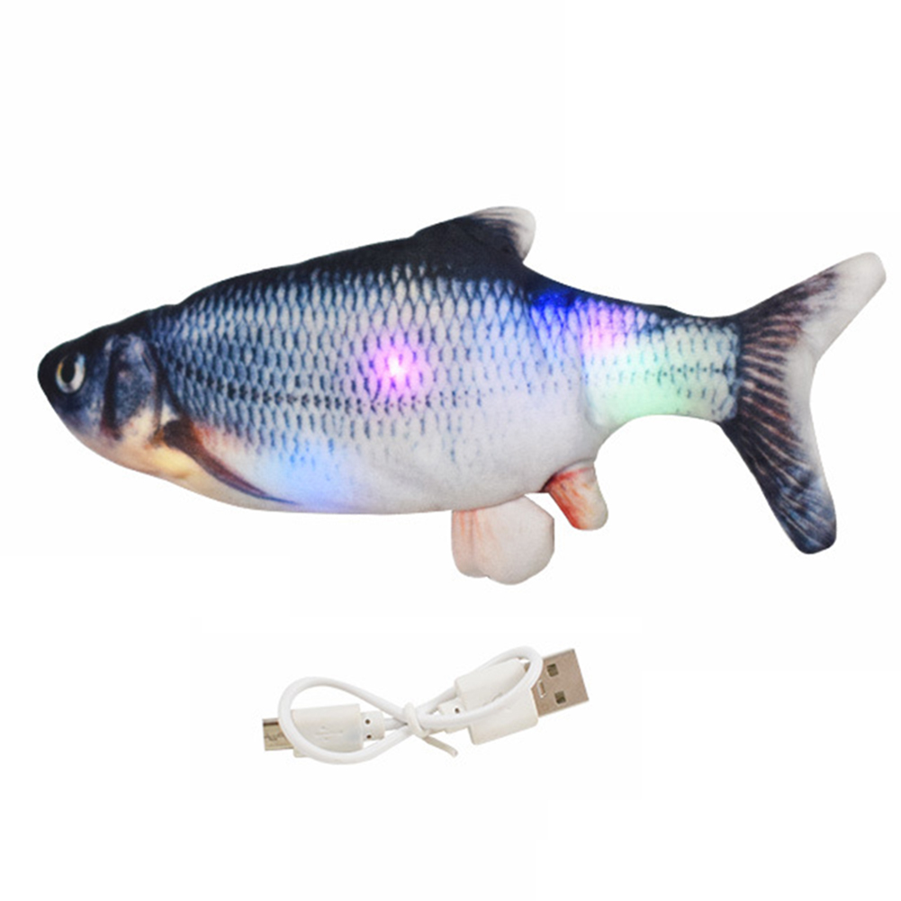 Simulation Moving Fish Electric Interactive Cat Chew Bite Toy USB Charger, 501 Original
Simulation Moving Fish Electric Interactive Cat Chew Bite Toy USB Charger, 501 Original
