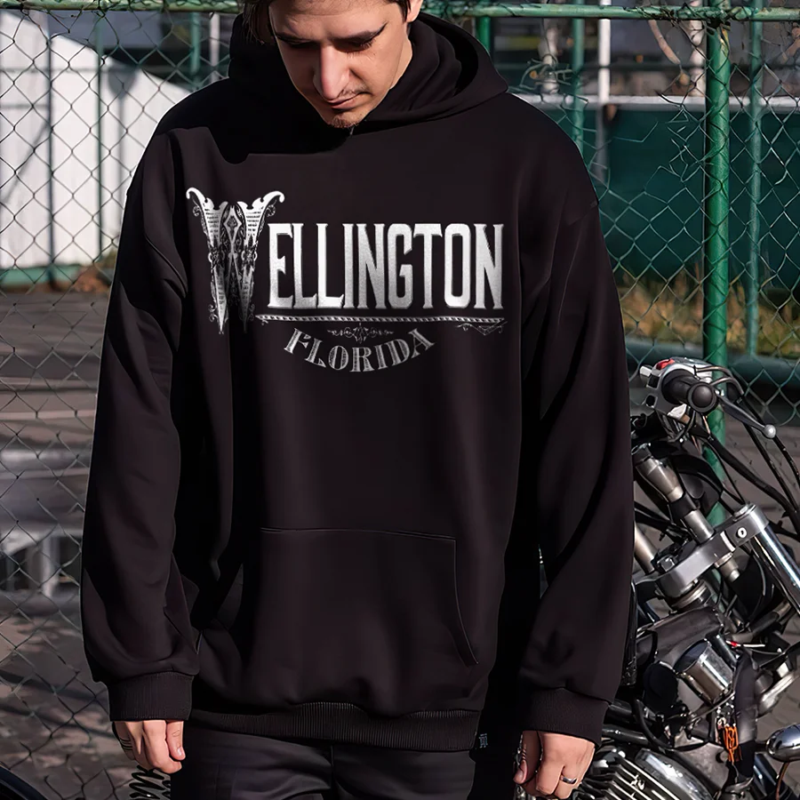 Ellington Florida Printed Men's Hoodie - Devcarry