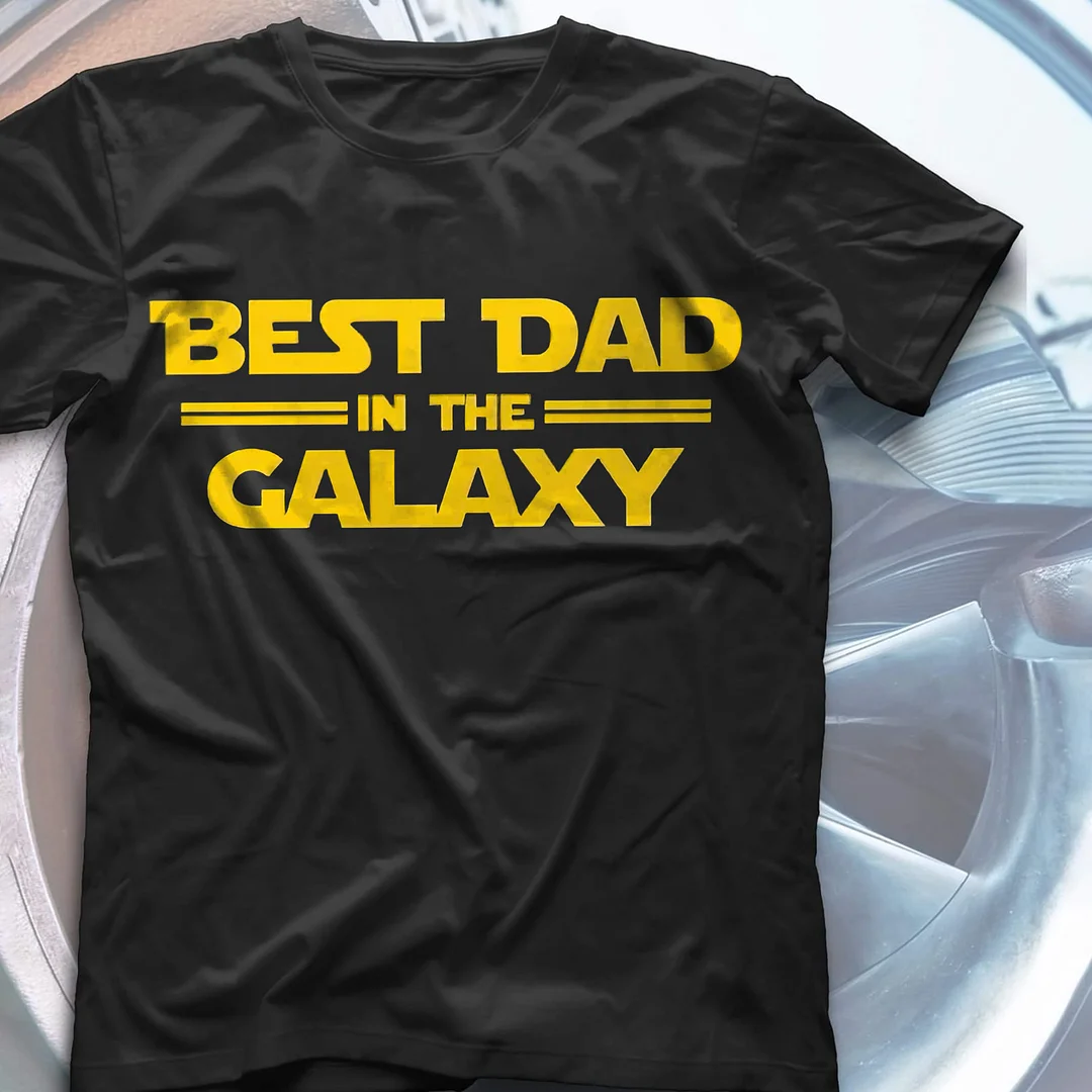 Best Dad In The Galaxy T-shirts - Devcarry