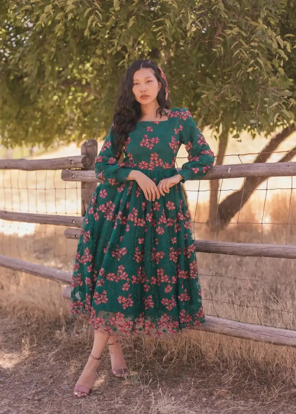 Acacia Maxi Dress Spruced Up