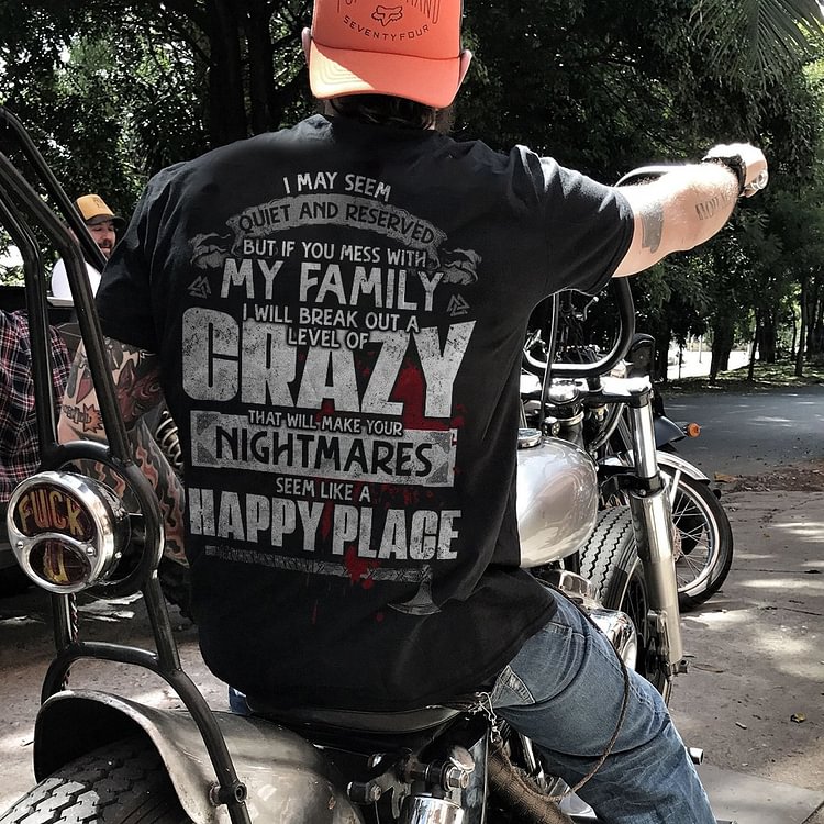 Men's Fun Printed Casual Fashion T-Shirt