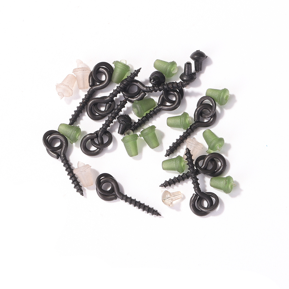 30pcs Carp Rig Ring Stops with Boilie Bait Screw Fishing Bait Swivel Tackle, 501 Original
30pcs Carp Rig Ring Stops with Boilie Bait Screw Fishing Bait Swivel Tackle, 501 Original