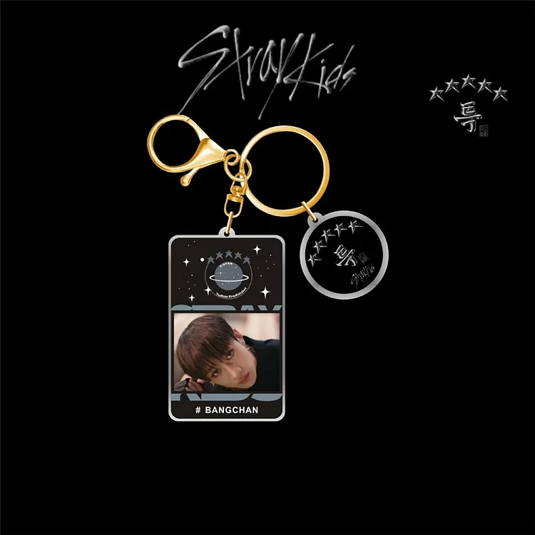 Stray Kids Album ★★★★★ 5-STAR Teaser Photo Keychain