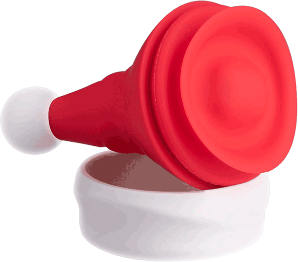 Merry Motion – Double-Ended Vibrator with Vibration & Rolling Ball for Holiday Pleasure By Rose Toy