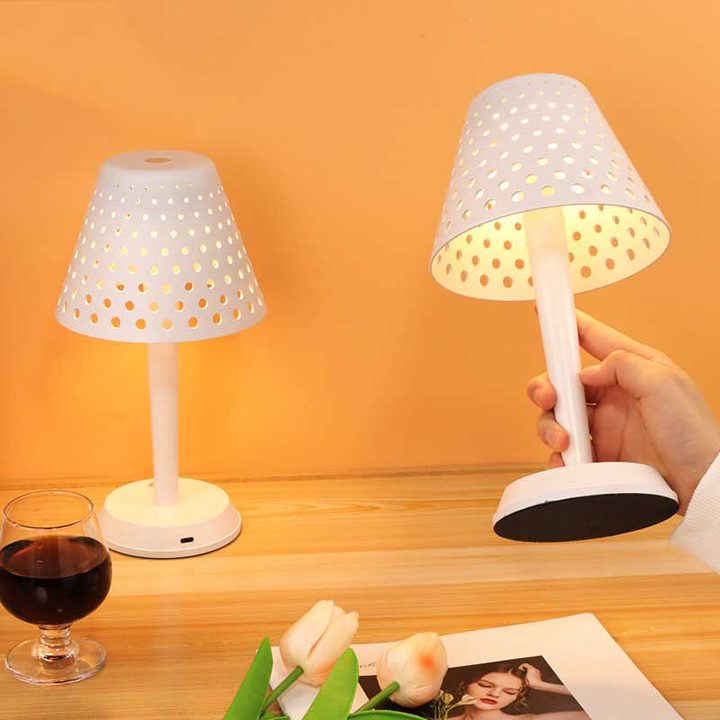 Portable Hollow Table Lamp