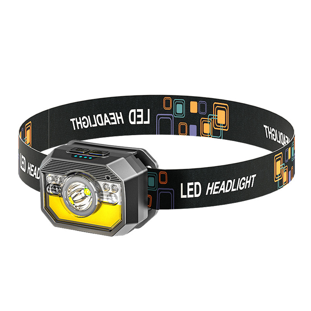 XPG+COB LED Portable Strong Headlight USB Rechargeable Induction Headlamp, 501 Original
XPG+COB LED Portable Strong Headlight USB Rechargeable Induction Headlamp, 501 Original