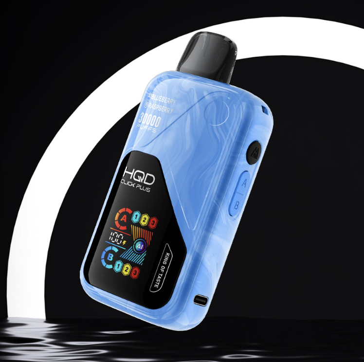 HQD CLICK PLUS: Dual-Flavor Vaping with 30,000 Puffs CTYVape