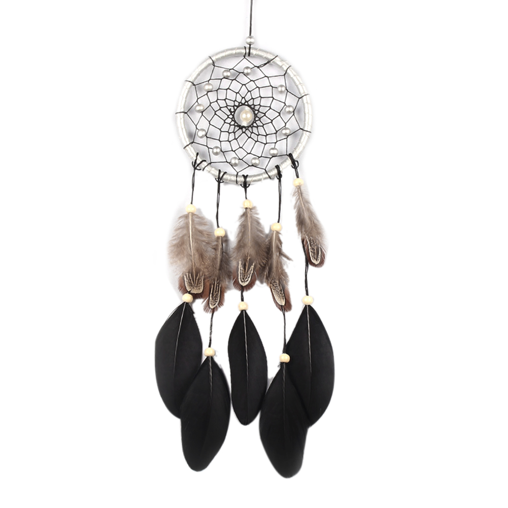 Black Feather Dream Catcher Feather Bead Wall Hanging Decor Home Decoration, 501 Original
Black Feather Dream Catcher Feather Bead Wall Hanging Decor Home Decoration, 501 Original