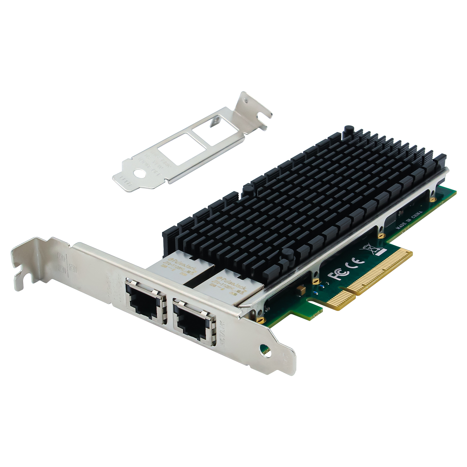 10Gb NIC Dual RJ45 Port PCIe Network Card with Intel X540