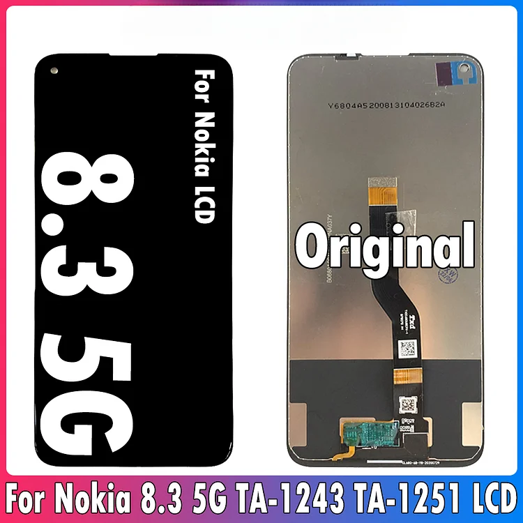 6.81" Original For Nokia 8.3 5G LCD Display Touch Screen Assembly For Nokia 8.3 LCD TA-1243 Screen Display Replacement Parts