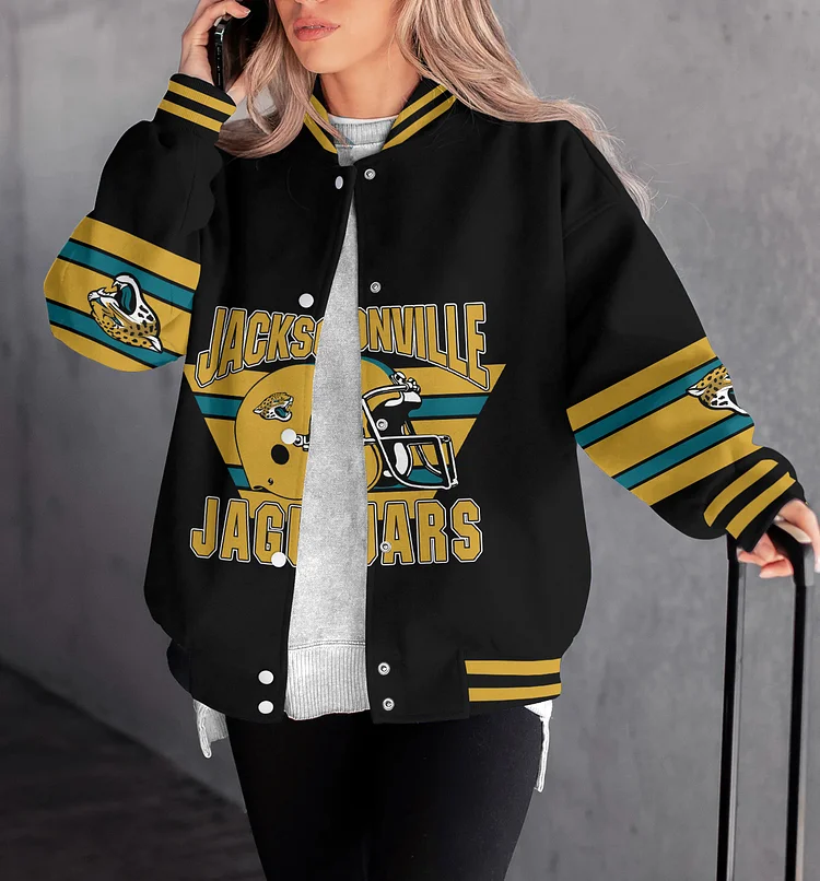 Jacksonville Jaguars Women Limited Edition Full-Snap Casual Jacket