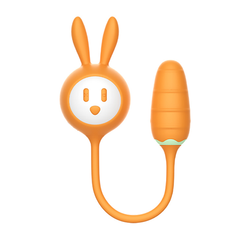 Carrot Bunny Sucking And Vibrating Clitoris Stimulator - Rose Toy