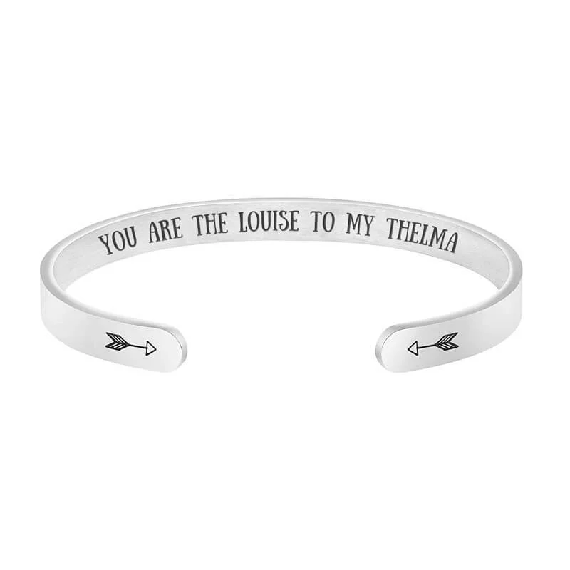 VigorDaily "You Are The Louise To My Thelma" & "You Are The Thelma To My Louise" Bracelet