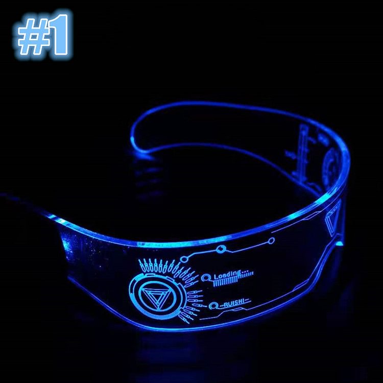 Punk LED Luminous Sunglasses SP161