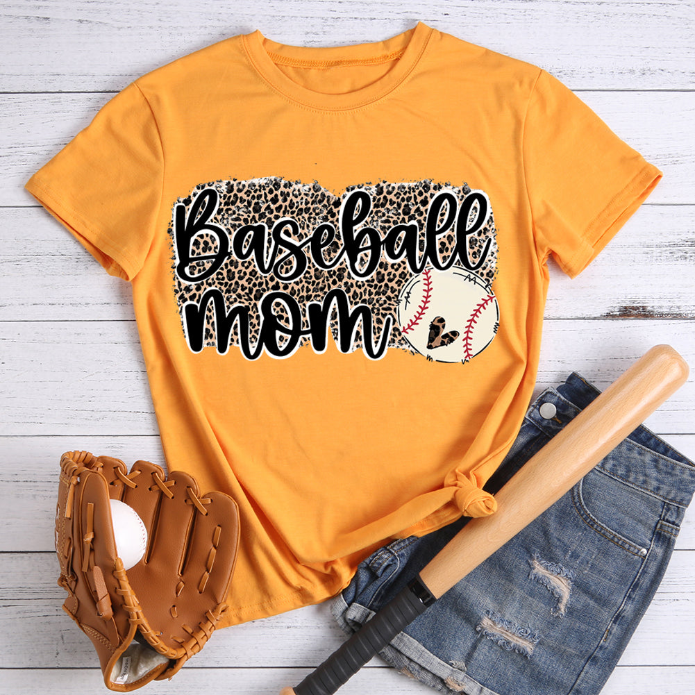 Baseball mom T-Shirt Tee -598299-Guru-buzz