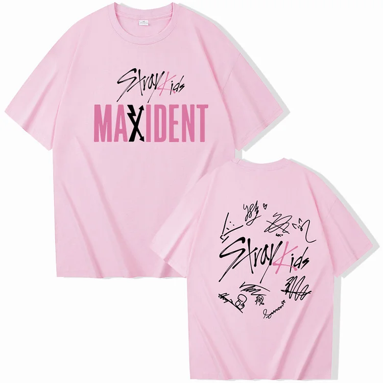 Stray Kids MAXIDENT Signature T-shirt