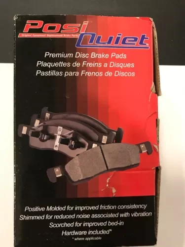 Dronehint Audi Volkswagen Centric Posi Quiet Ceramic Rear Brake Pads 105-14560 (For: Audi Sport) Parts