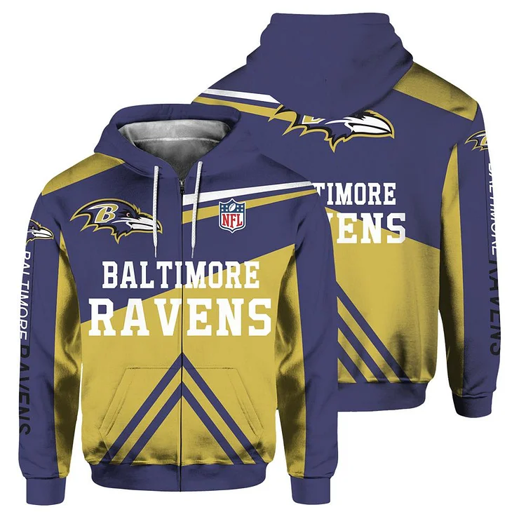 Baltimore Ravens Limited Edition Zip-Up Hoodie