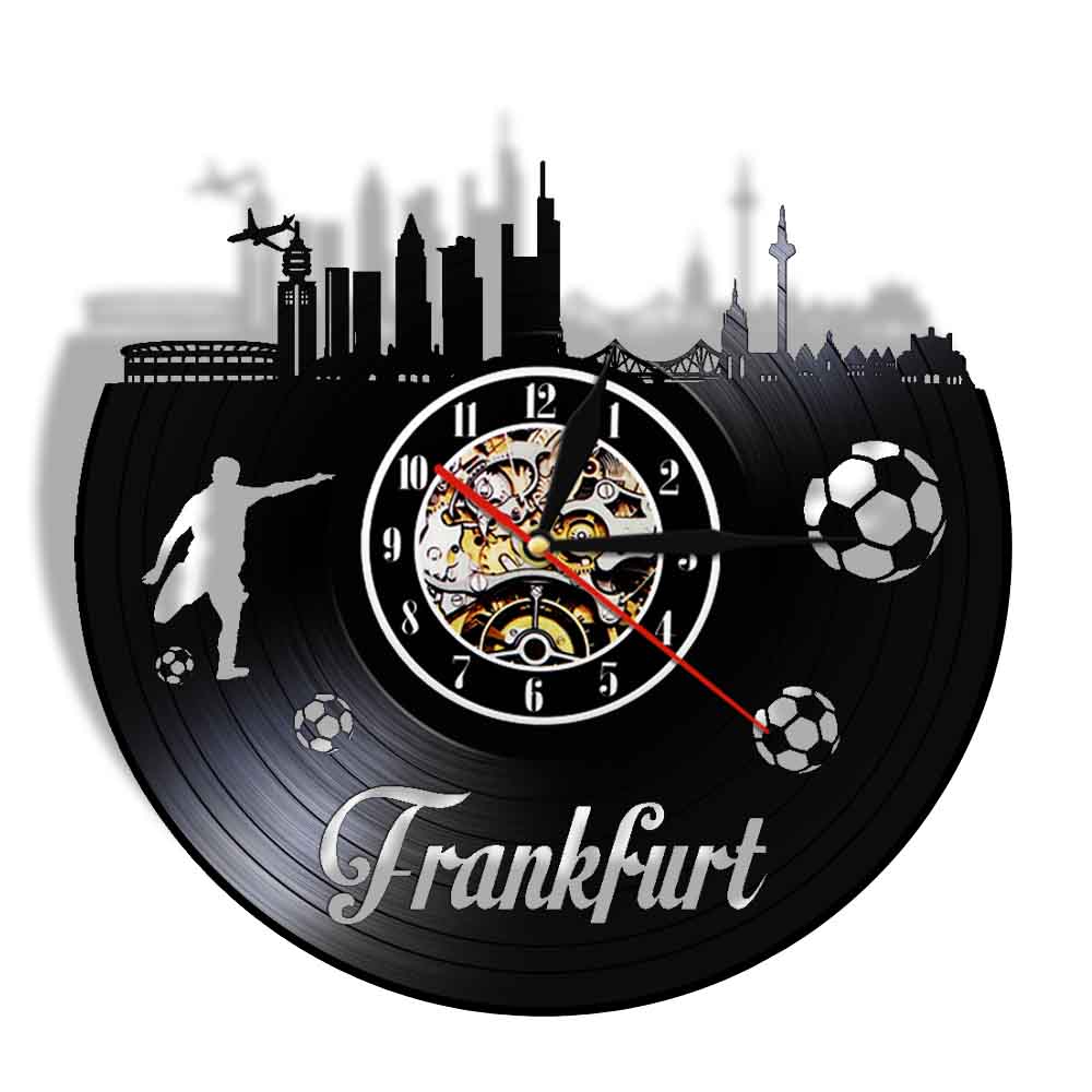 Frankfurt Football Stadium German City S - Vinyl Record Wall Clock - Without LED, 501 Original
Frankfurt Football Stadium German City S - Vinyl Record Wall Clock - Without LED, 501 Original