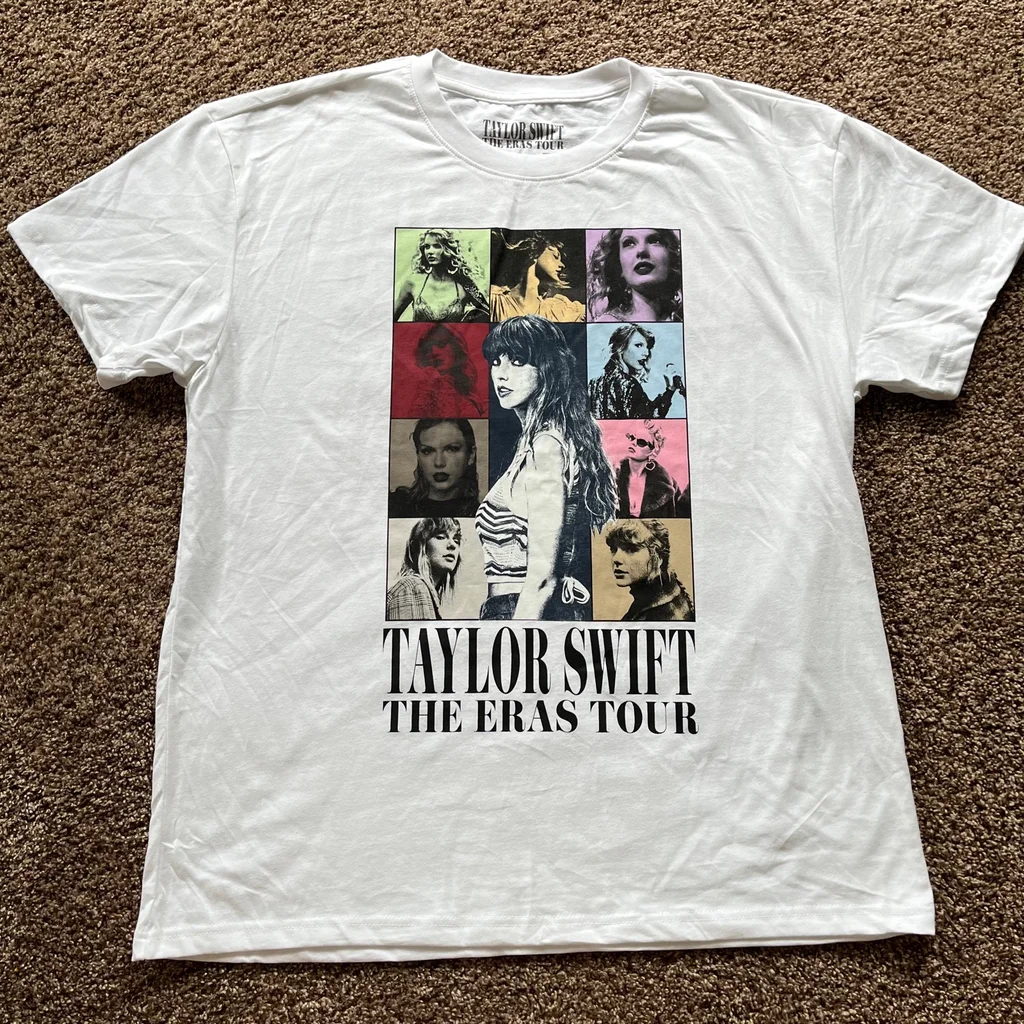 Taylor Swift The Eras Tour White T-Shirt – Taylor Swift Official Store