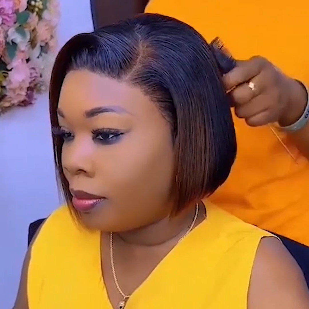 2022 New Lovely Natrual Bob Styles Silky Hair Wig