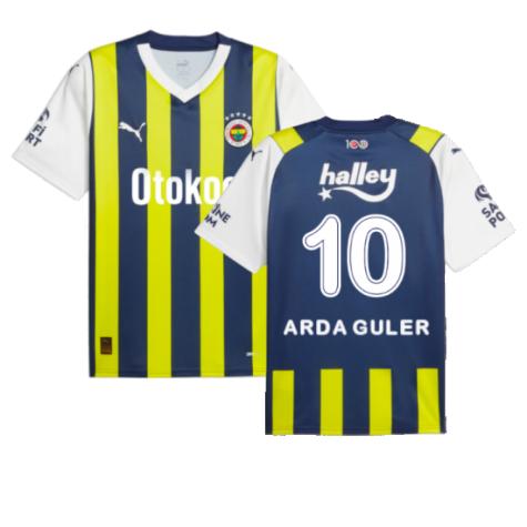 Fenerbahce Arda Güler 10 Home Shirt Kit 2023-2024