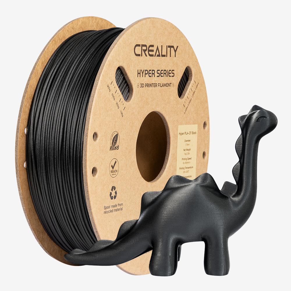 Hyper PLA-CF Carbon Fiber 1.75mm 3D Printing Filament 1kg
