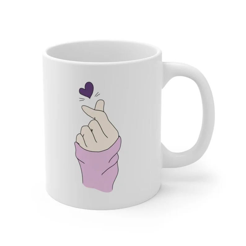 I Purple You double-sided printed Coffee Mugs 11 oz