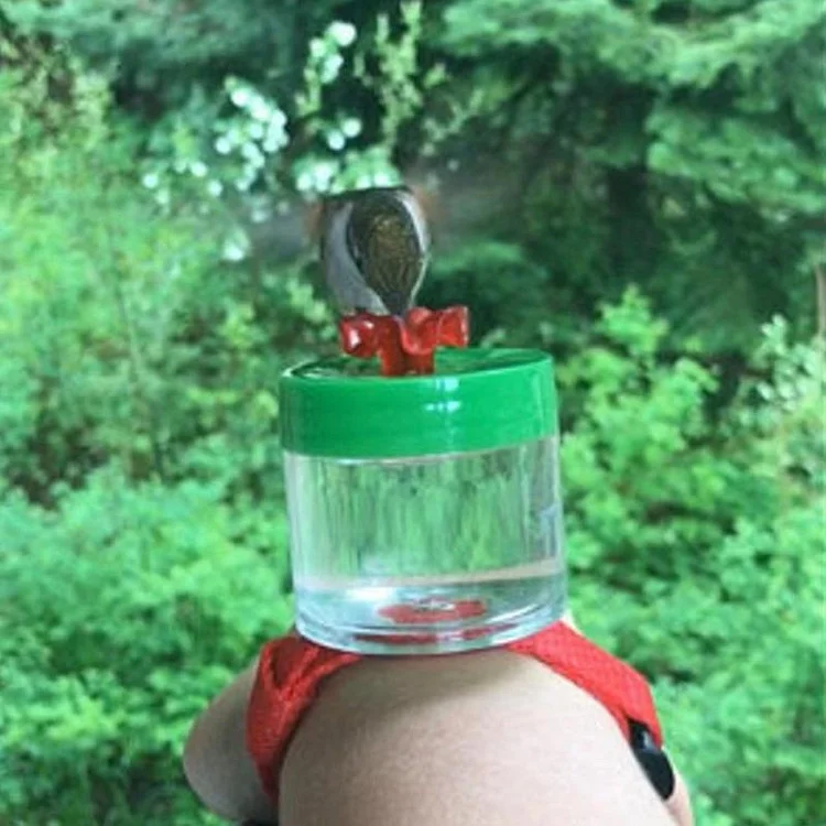 Wrist Mount Hummingbird Hand Feeder