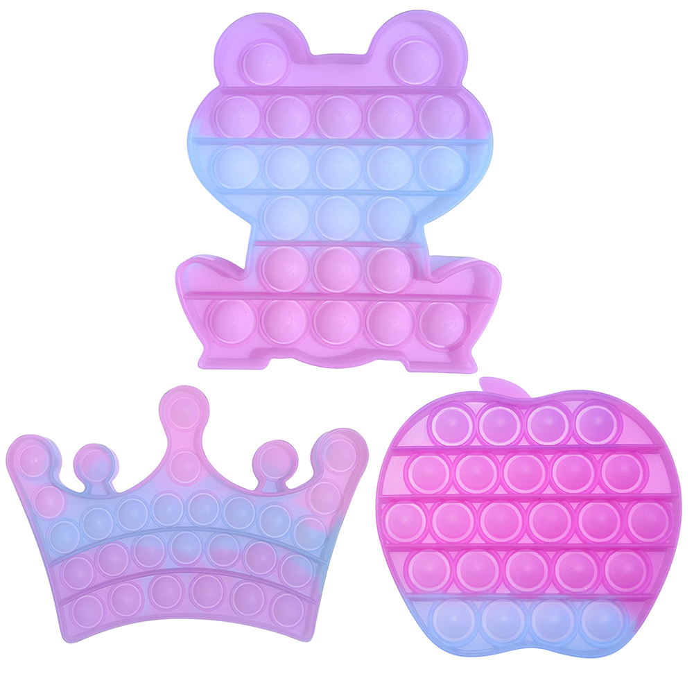 Cartoon Gradient Silicone Push Bubble Fingertip Toys Decompression Crafts, 501 Original
Cartoon Gradient Silicone Push Bubble Fingertip Toys Decompression Crafts, 501 Original