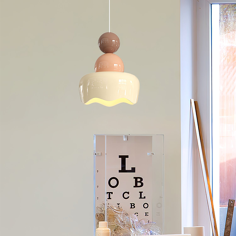 Cream Sunny Rain Doll Bedroom Pendant Light