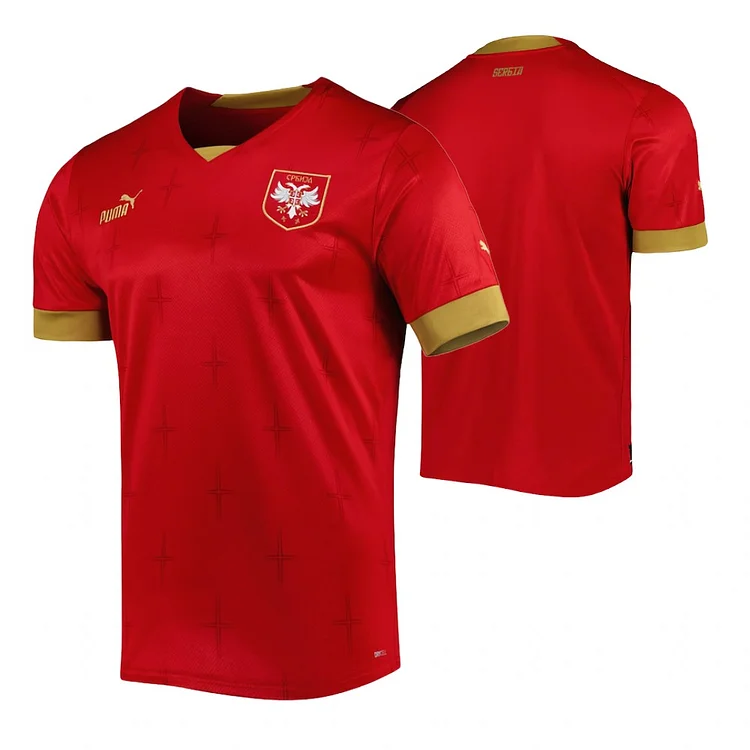 Serbia Home Shirt Kit Kids & Junior World Cup 2022 With Shorts