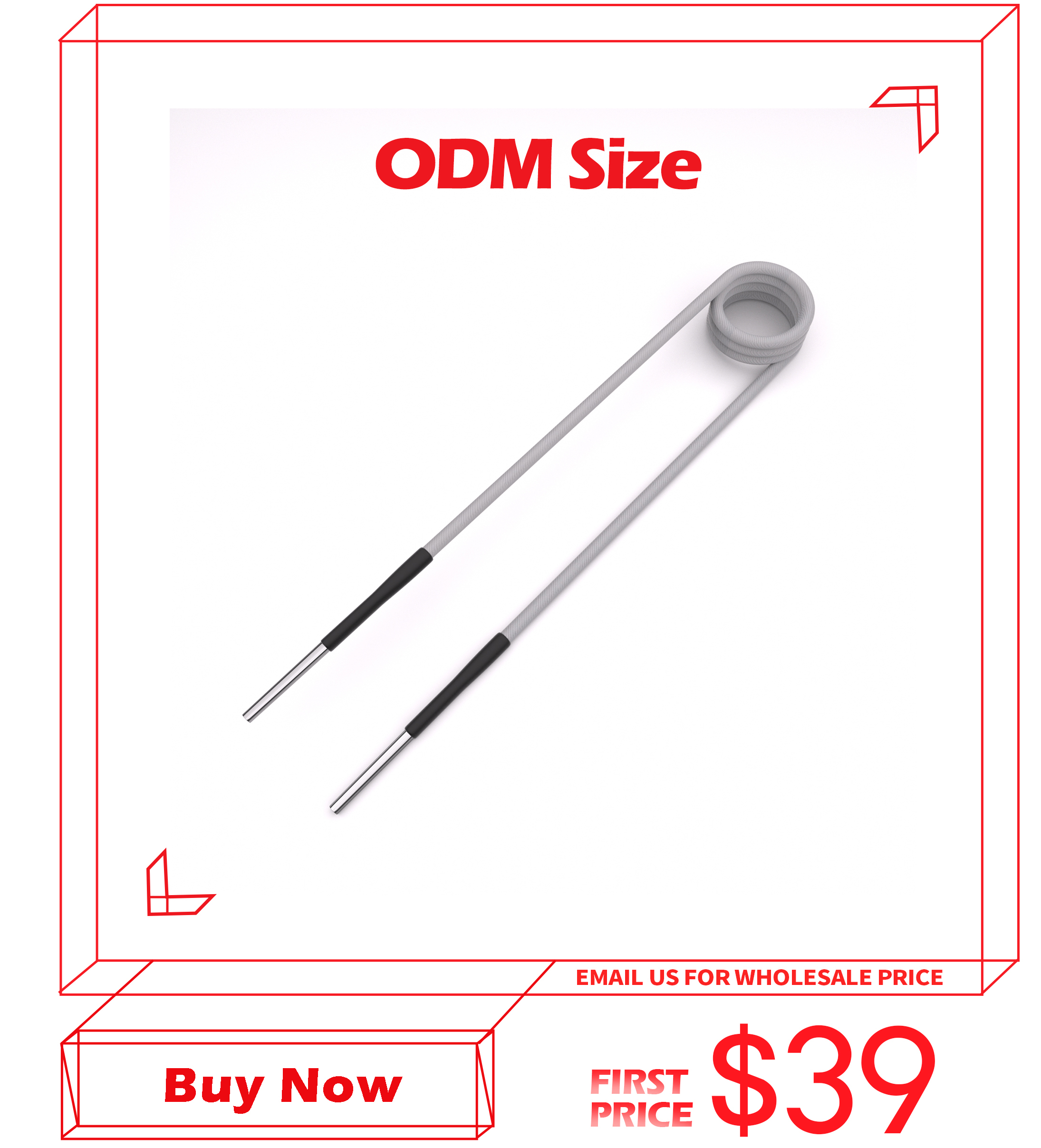 WOYO HBRCODM01 Heating Bolt Remover Induction Heater Coil ODM