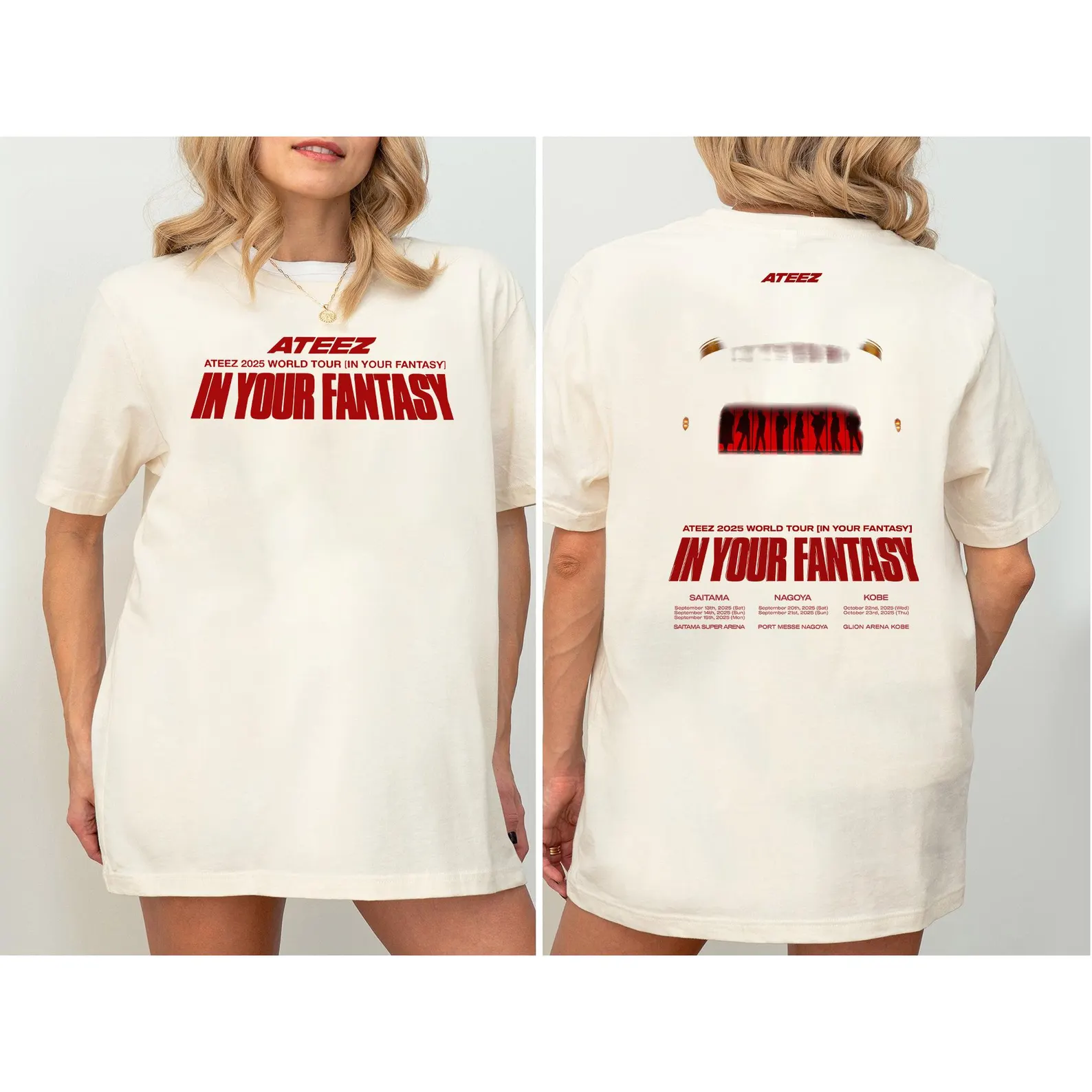 ATEEZ ソウルコン　IN YOUR FANTASY Tシャツ 韓国限定　新品 ATEEZ ソウルコン IN YOUR FANTASY Tシャツ 韓国限定 新品