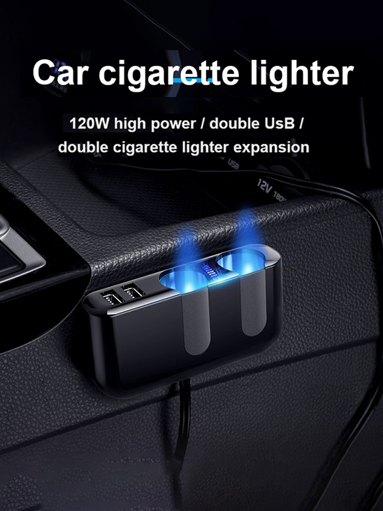 120W USB Car Fast Charger Cigarette Lighter Socket Splitter Power Adapter, 1935a, 501 Original
120W USB Car Fast Charger Cigarette Lighter Socket Splitter Power Adapter, 1935a, 501 Original