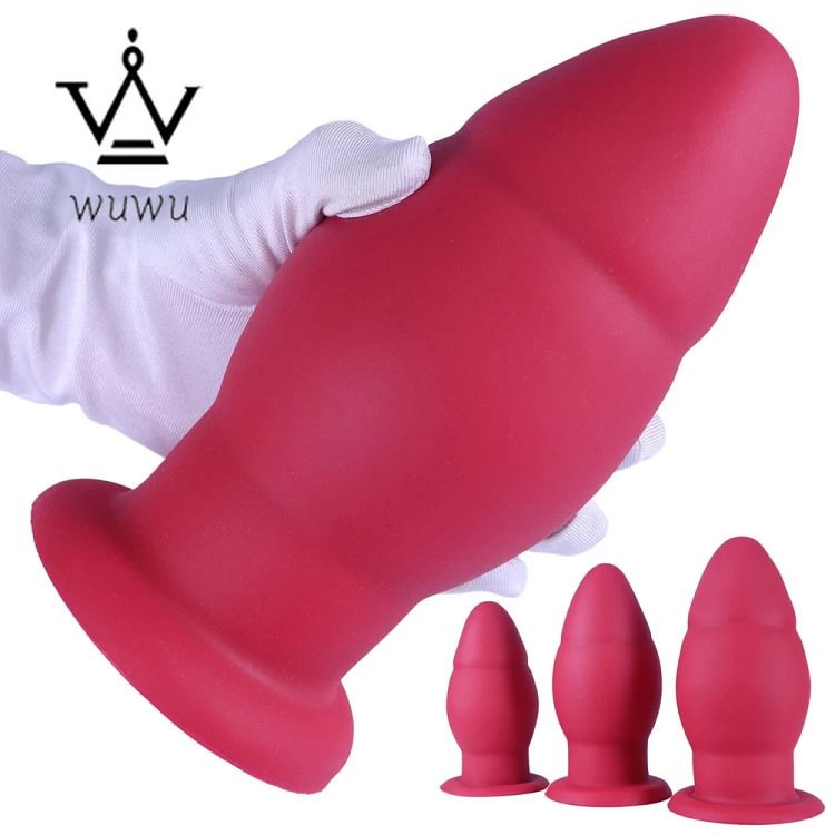 pornhint Pornhint Huge Silicone Anal Dialator Big Beads Balls Large Butt Plugs Expander Sex Toys Toy