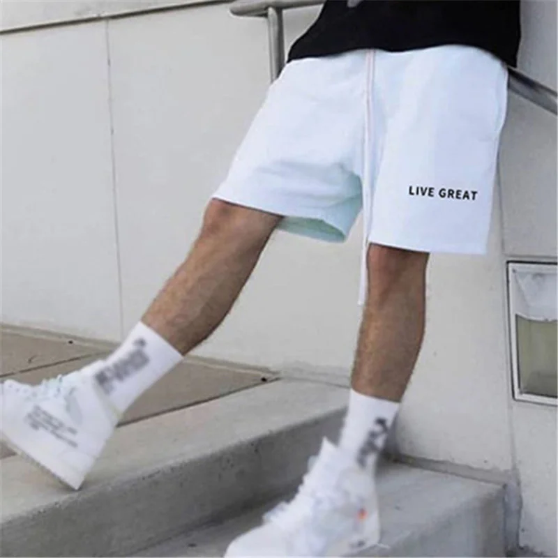 Straight casual five-point pants sports shorts