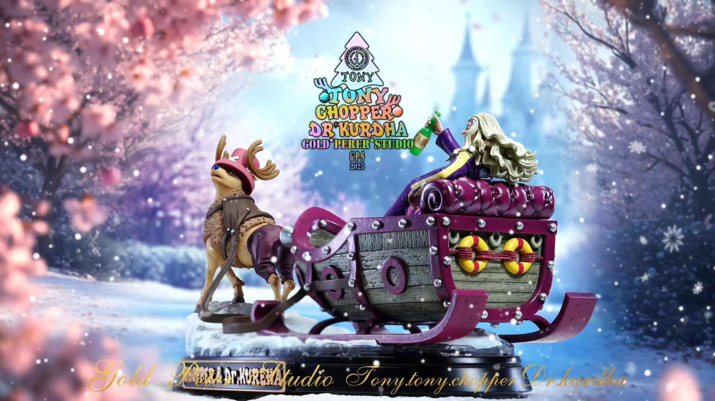 Gold Peter Studio - Tony Tony Chopper One Piece 1/8 Statue(GK)-